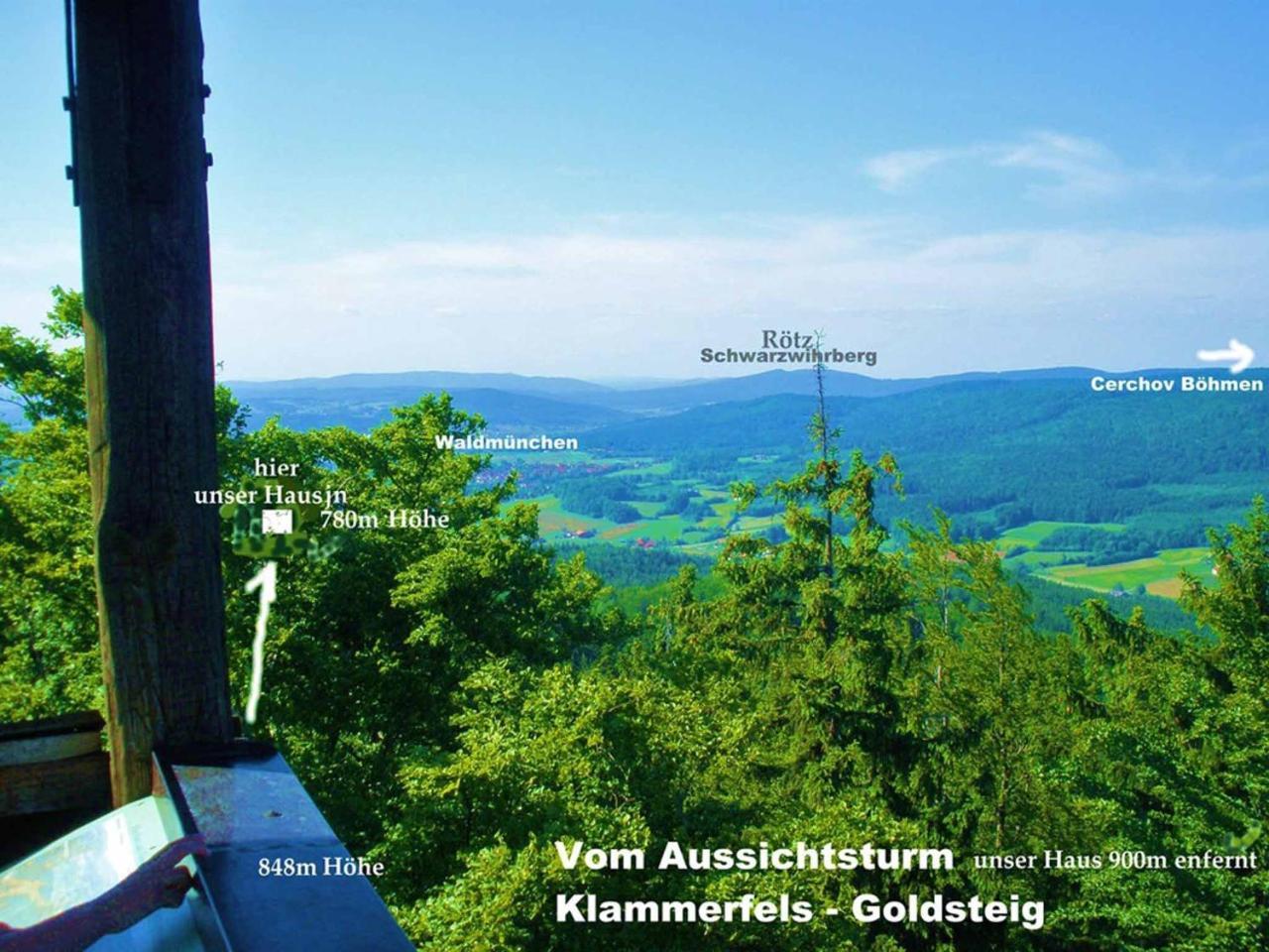 Ferienwohnungen Waldblick Waldmuenchen Exterior photo